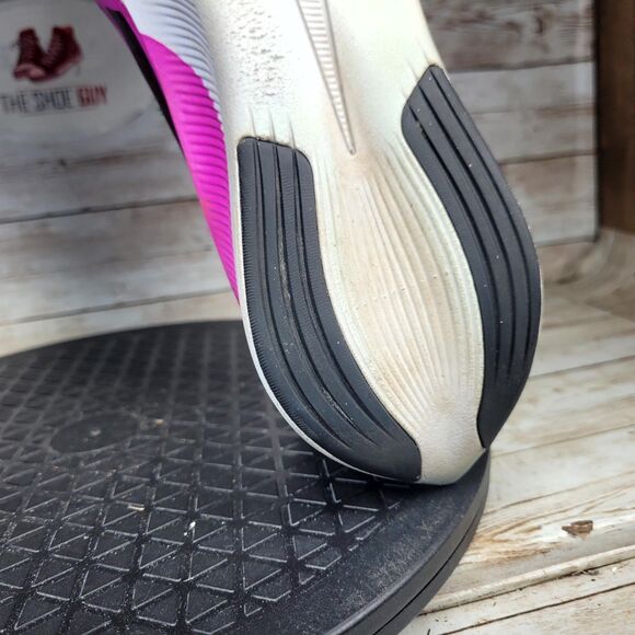 Nike Zoom Fly 4 Sneakers Men's Size 10.5 Black Violet Athletic Running Shoes - Picture 13 of 14